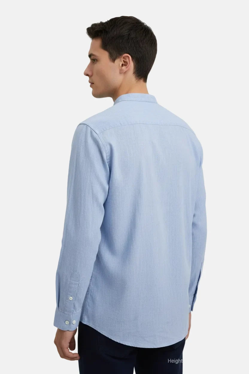 Merax Blauw Shirt Lange Mouw 75815