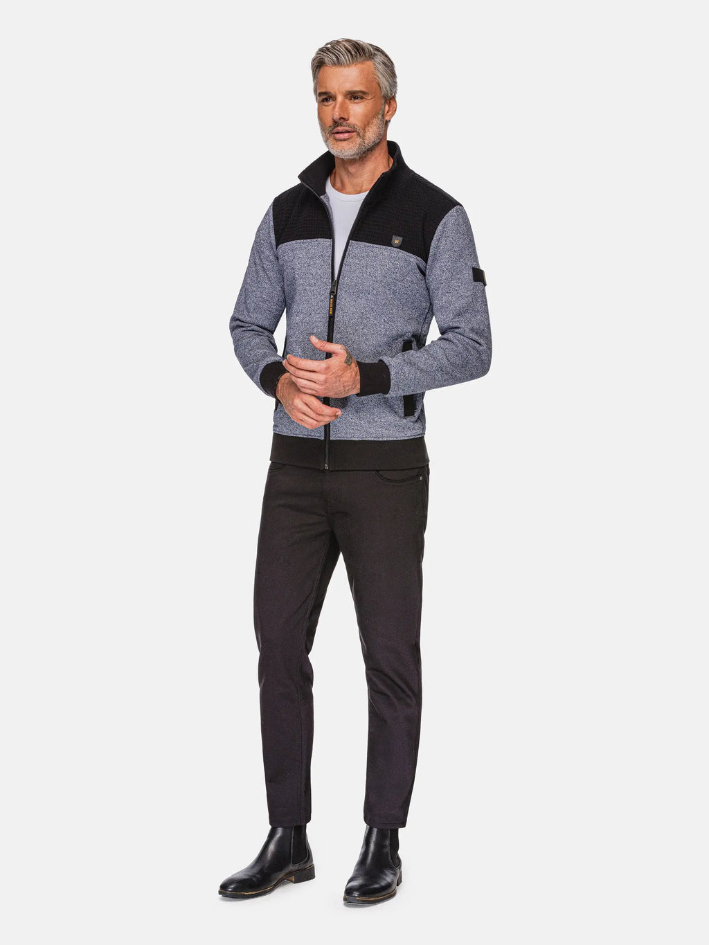 Altena Turtle Nick Weste Grau