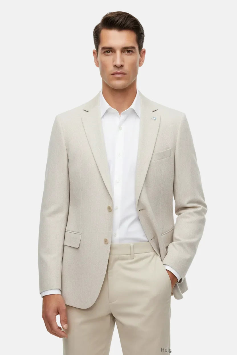 De Corlan Lichtbeige Blazer
