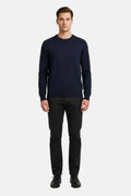 Thorn Blue Fijngebreide Pullover 76439