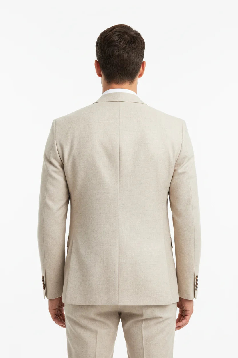De Corlan Lichtbeige Blazer
