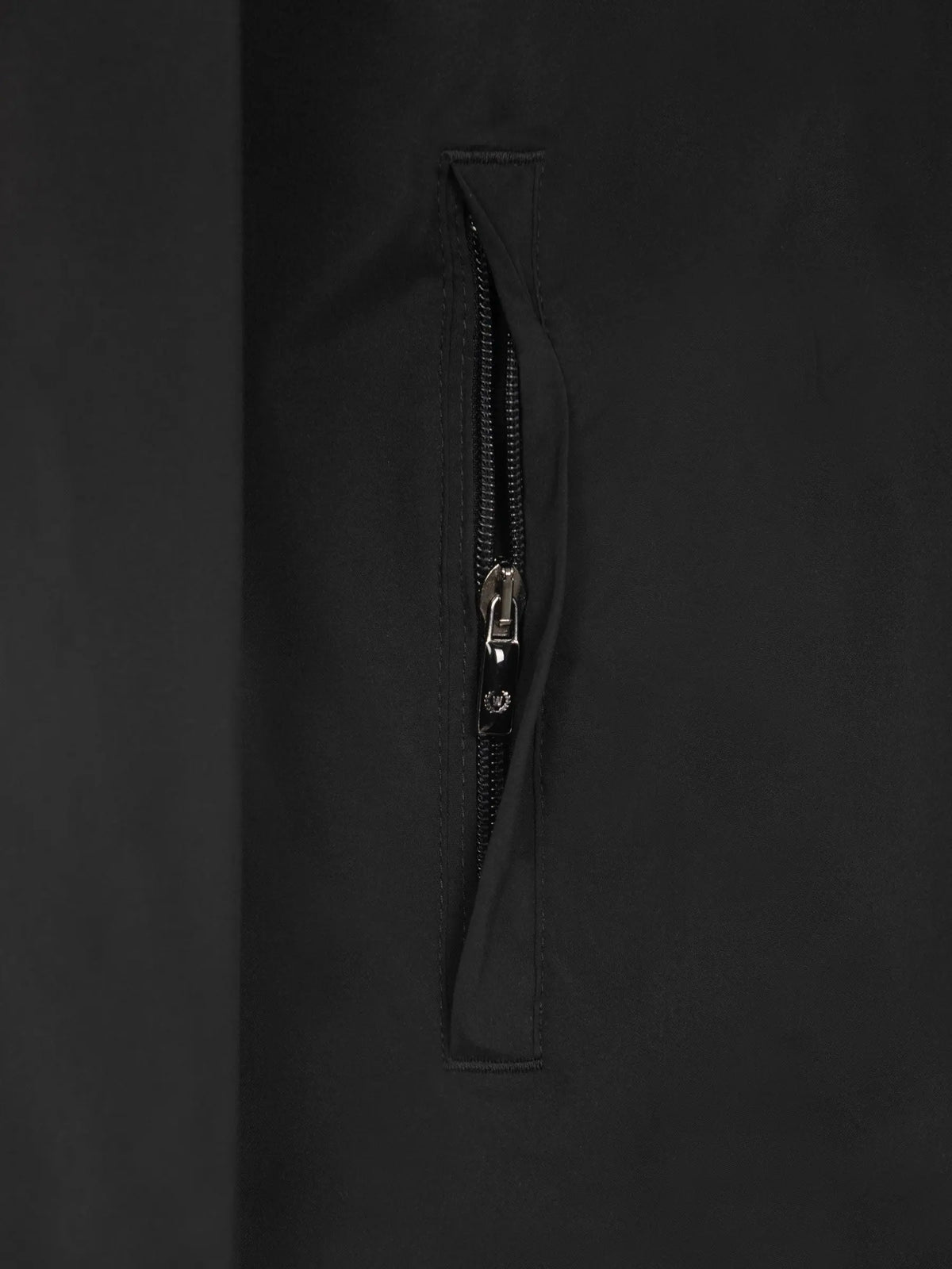 Vitus Slim Fit Schwarze Jacke