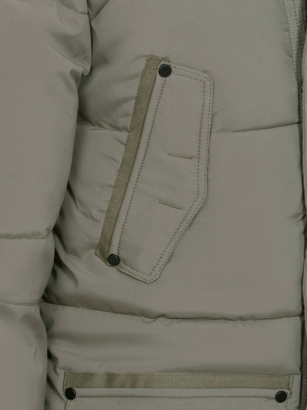 Die beige Winterjacke von Jilliam