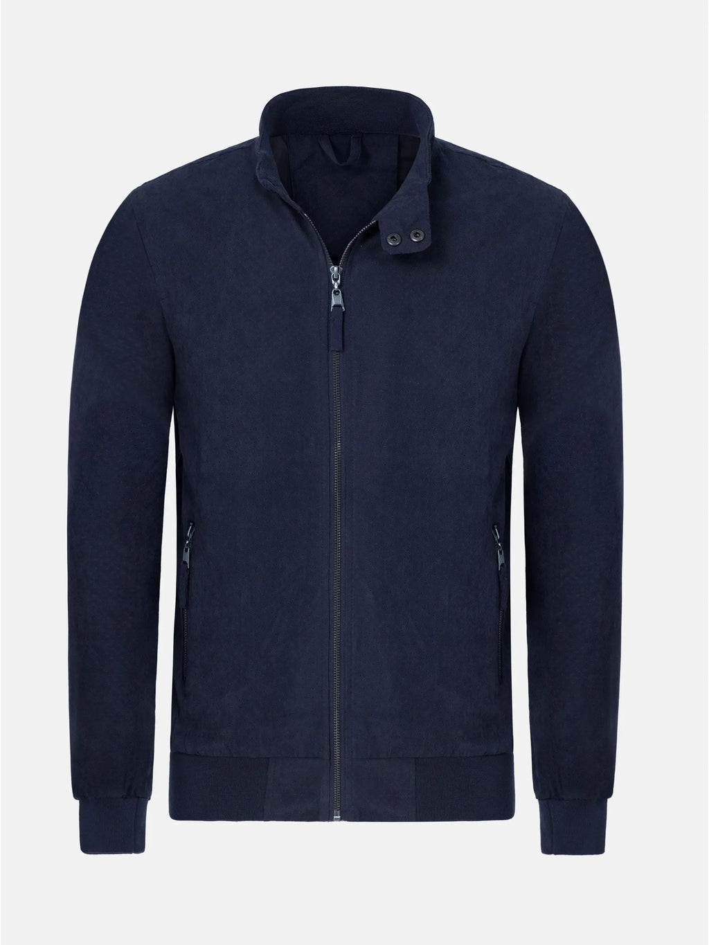 Parker Rundhals-Sommerjacke in Marineblau