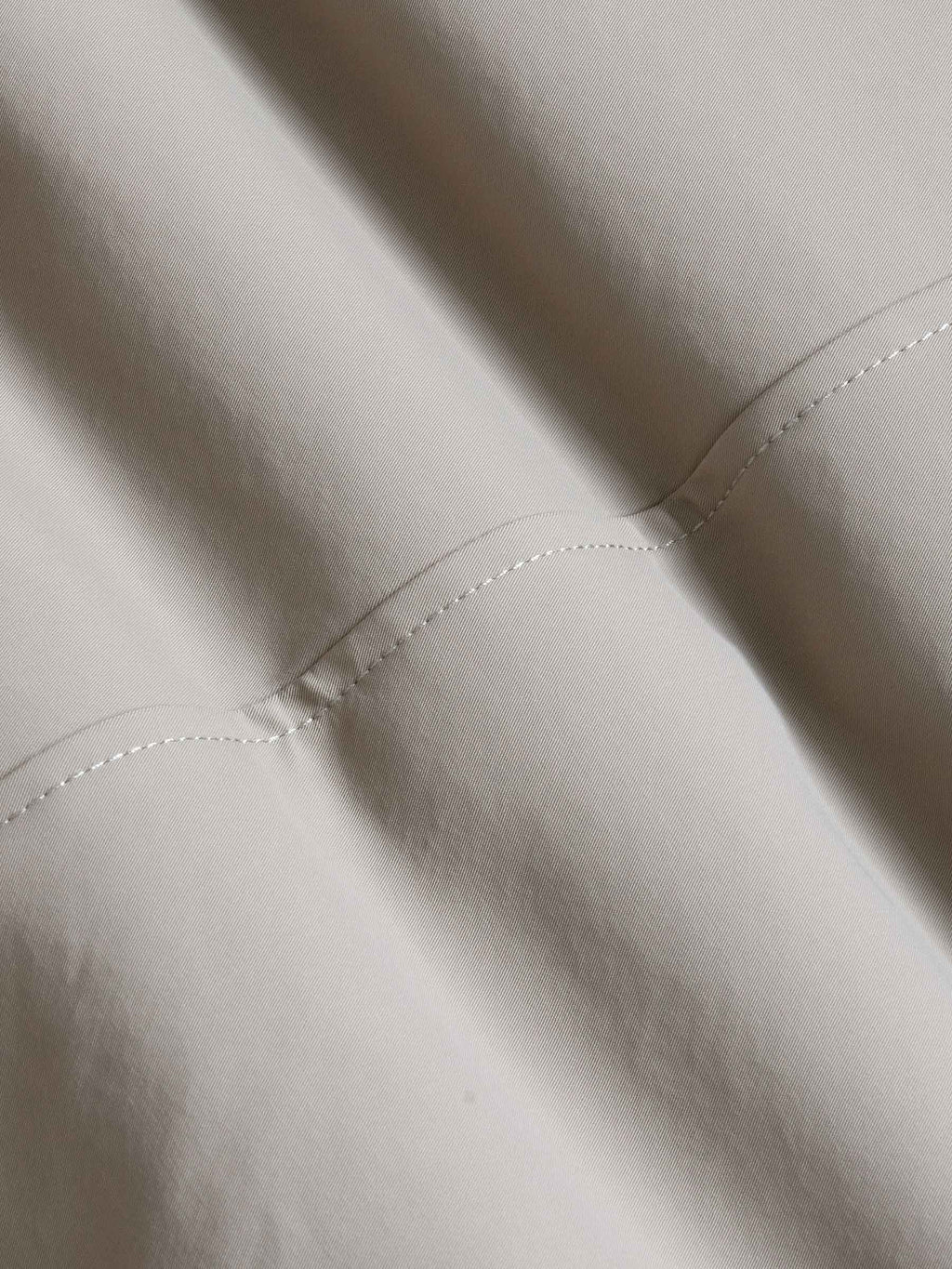 Die beige Winterjacke von Hunter