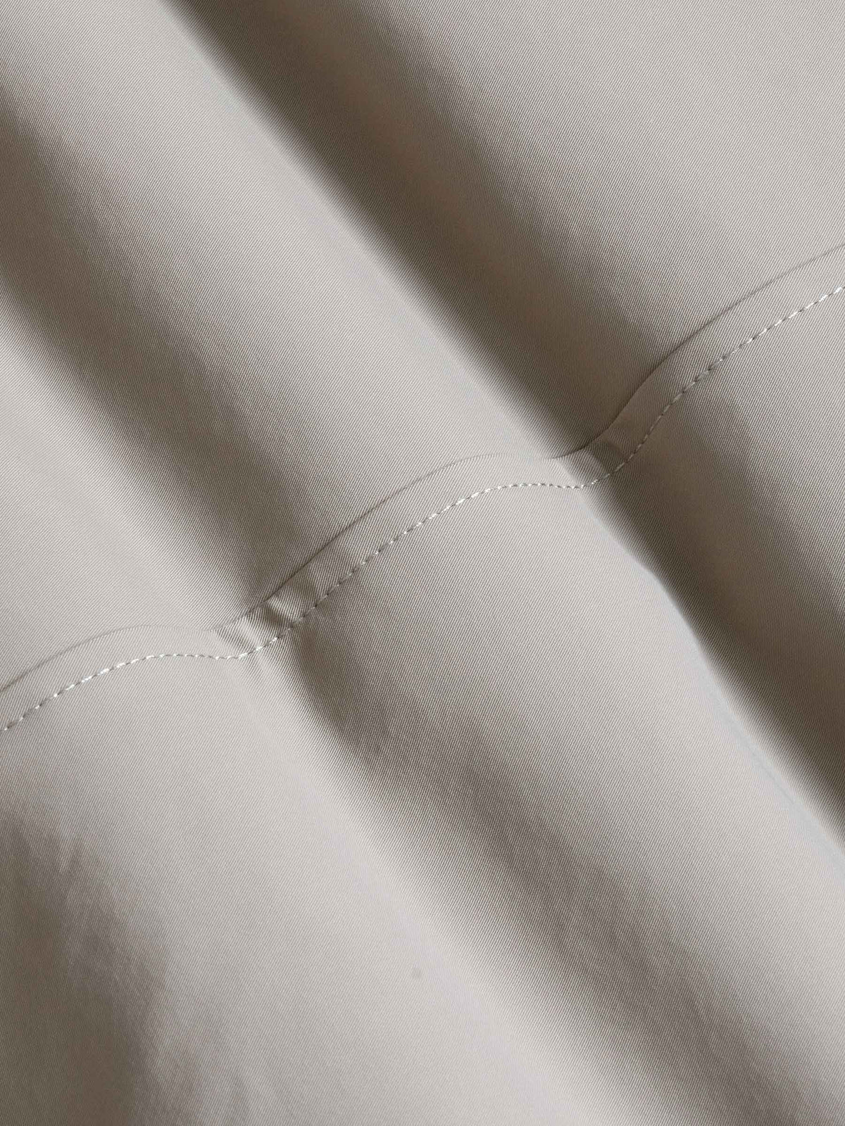 Die beige Winterjacke von Hunter