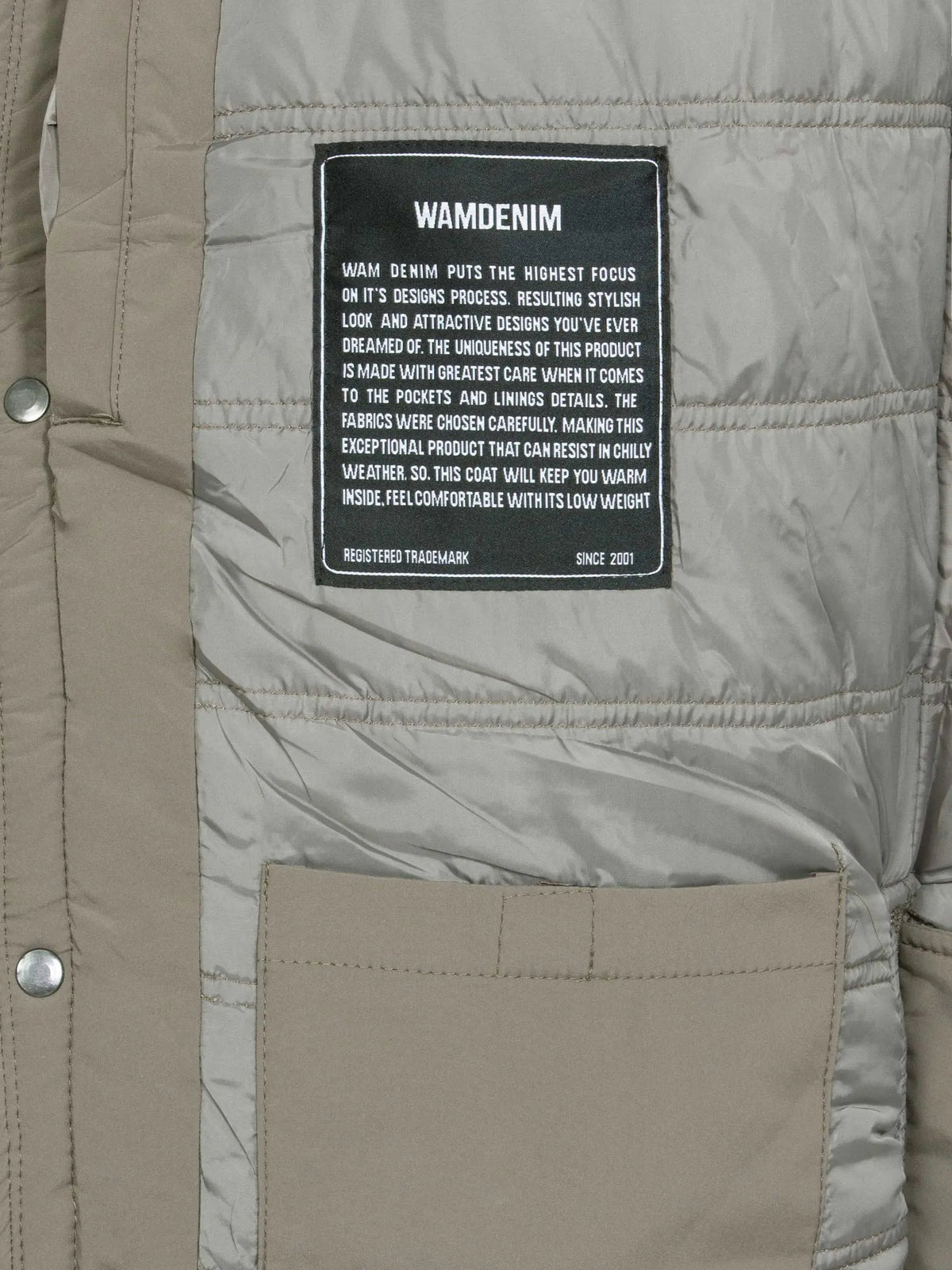 Die beige Winterjacke von Jilliam