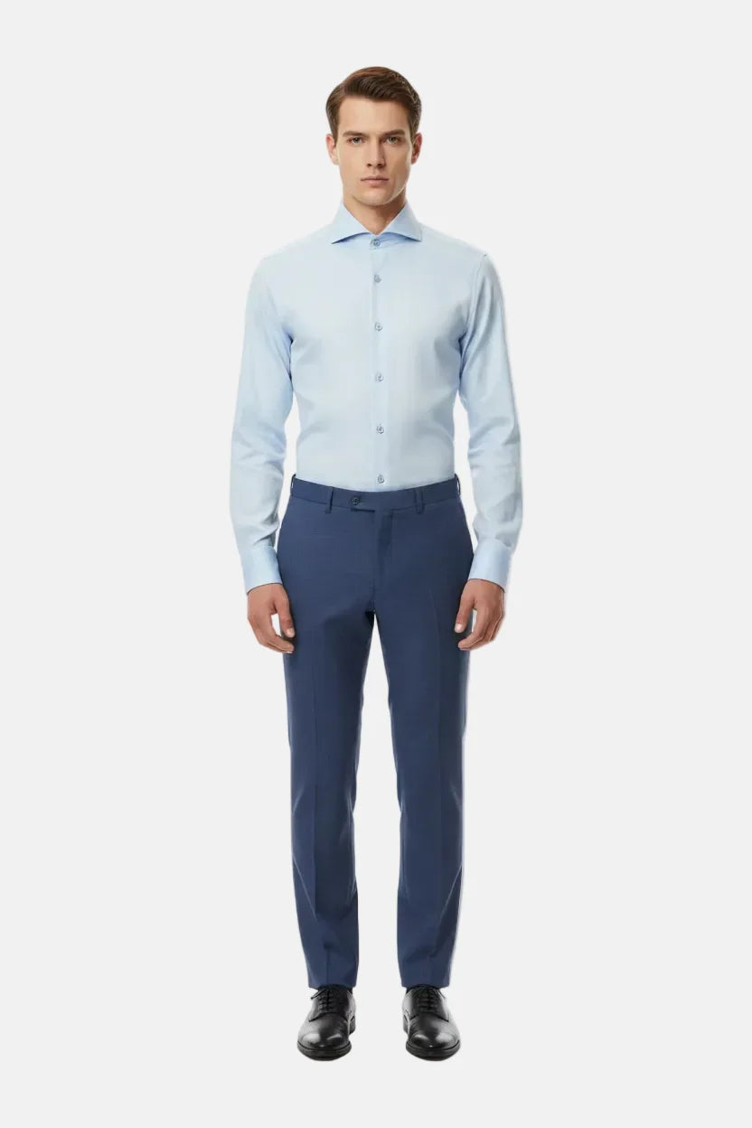 Kalden Lichtgrijze Blouse Lange Mouw