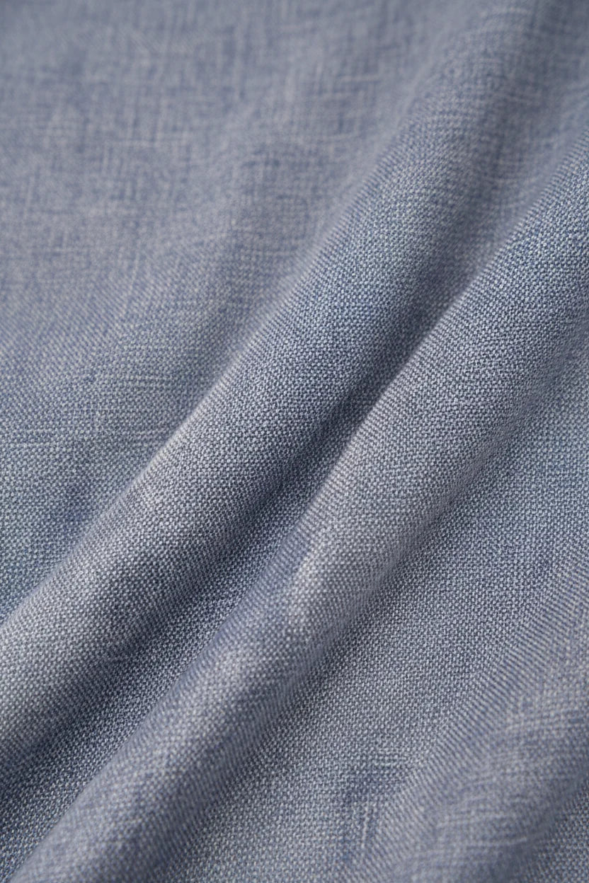 Merax Indigo Shirt met Lange Mouwen 75815