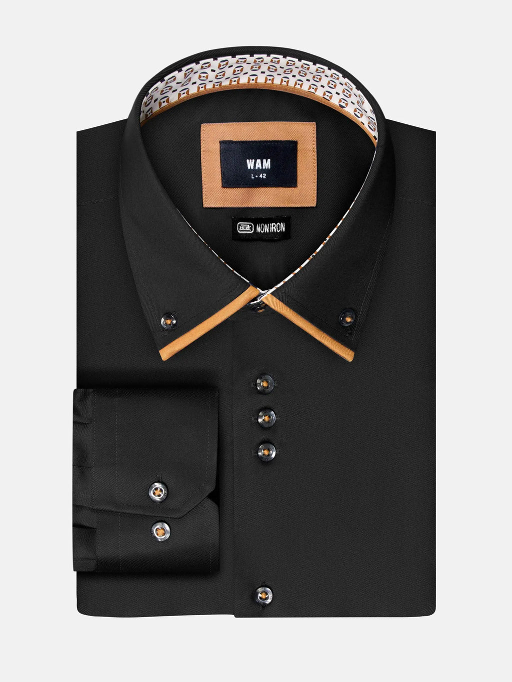 Das Rocco Black Non Iron Shirt