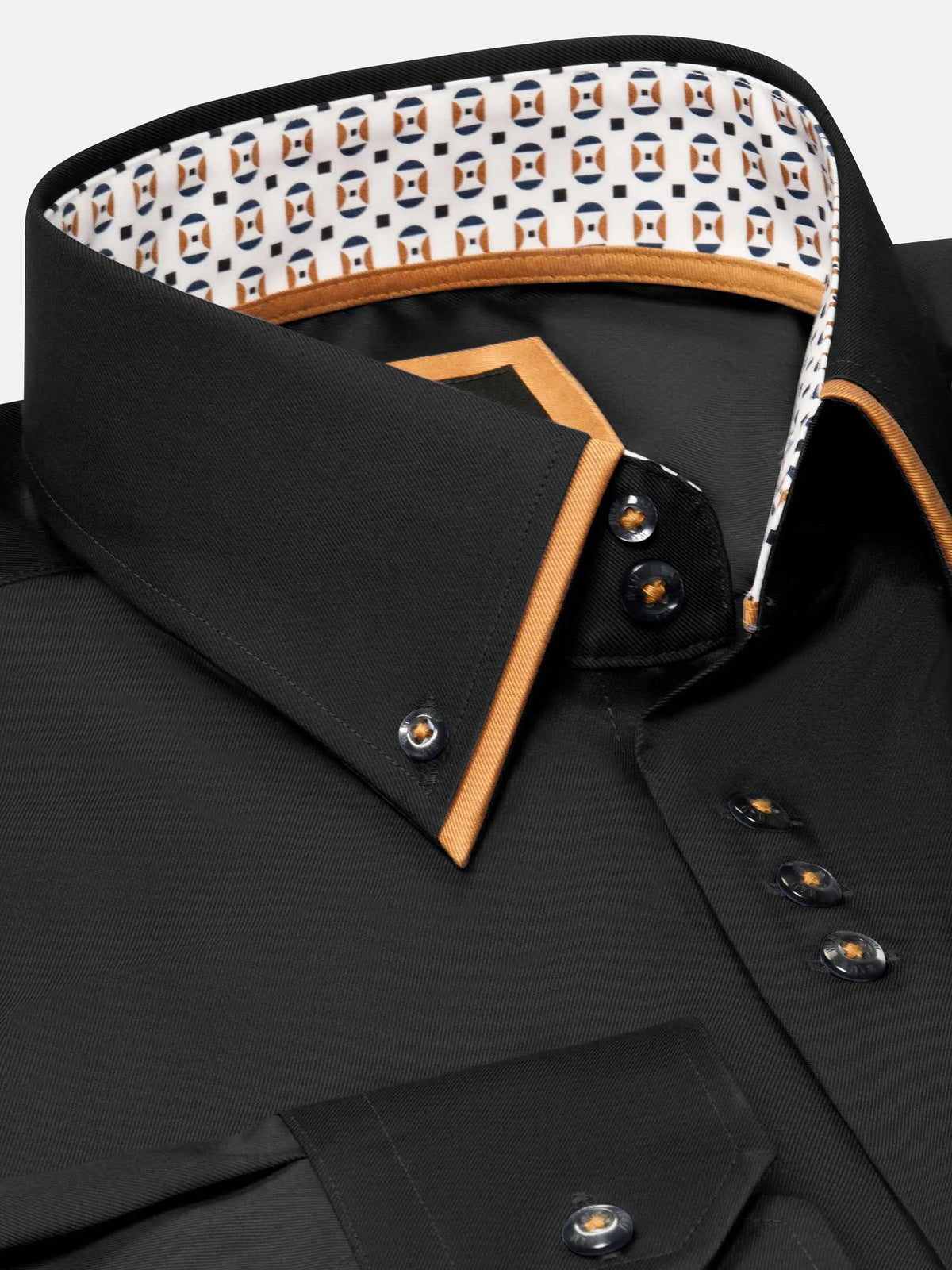 Das Rocco Black Non Iron Shirt
