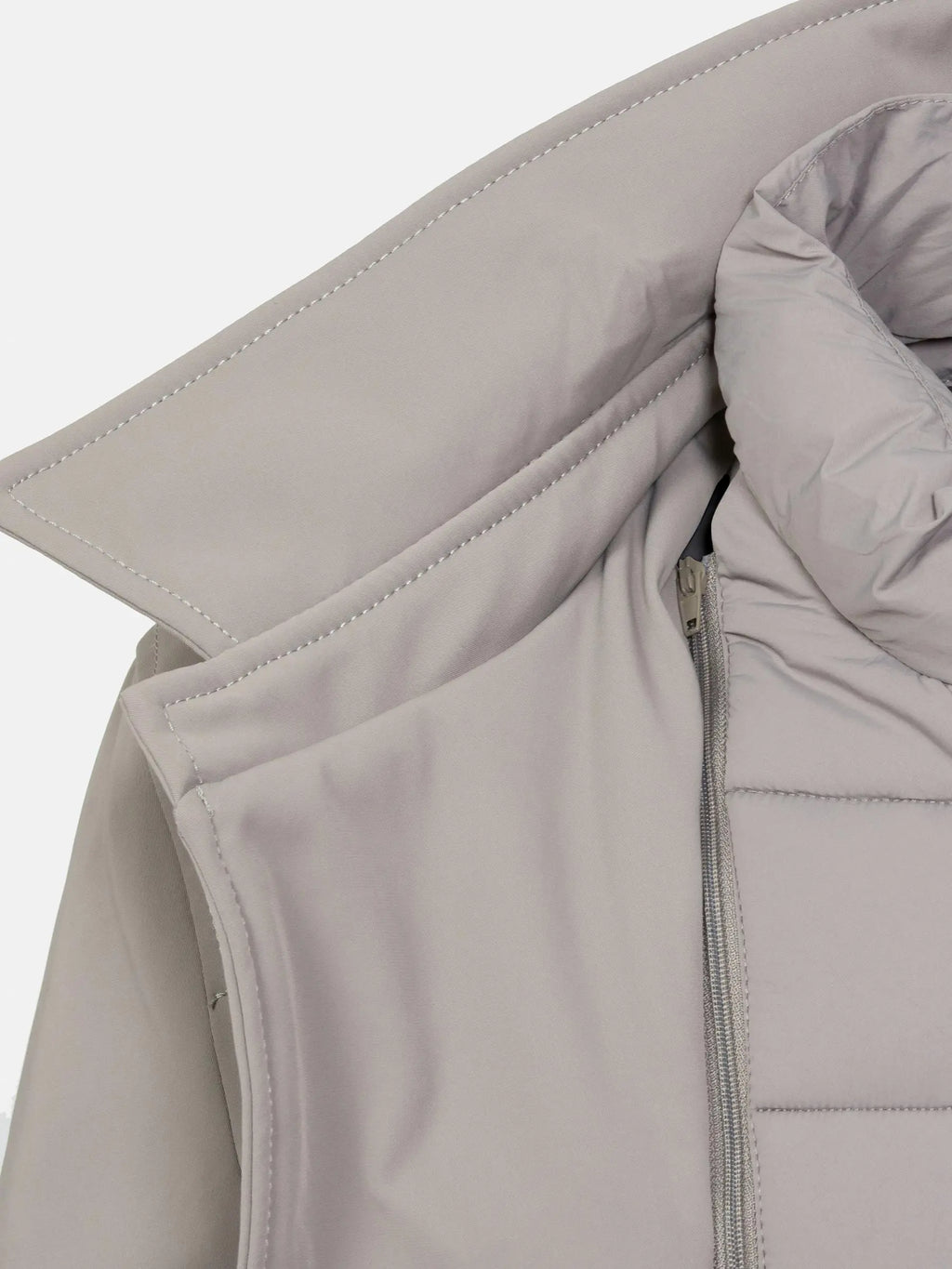 Die beige Winterjacke von Hunter