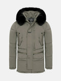 Die beige Winterjacke von Jilliam