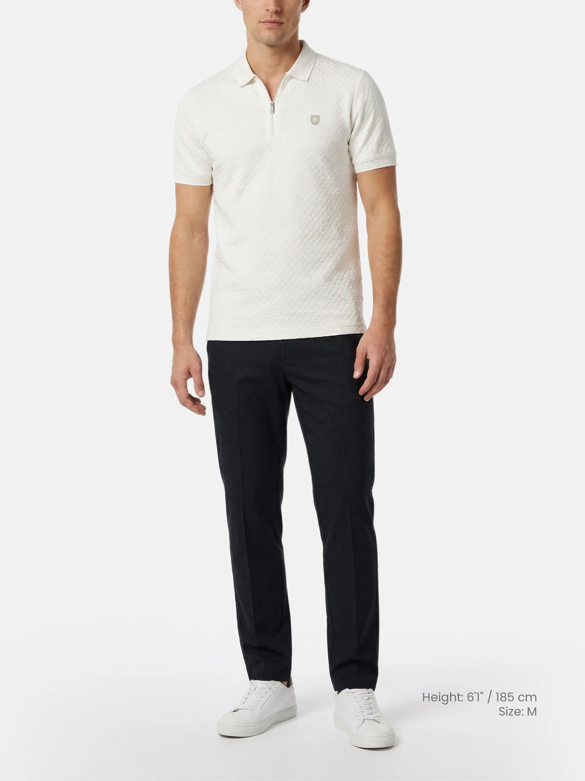 Polo 79671 Marineblau Off-White