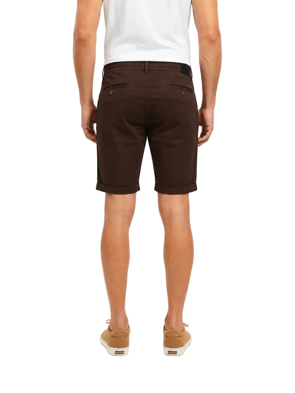 De Zurex Bruine Chino Shorts