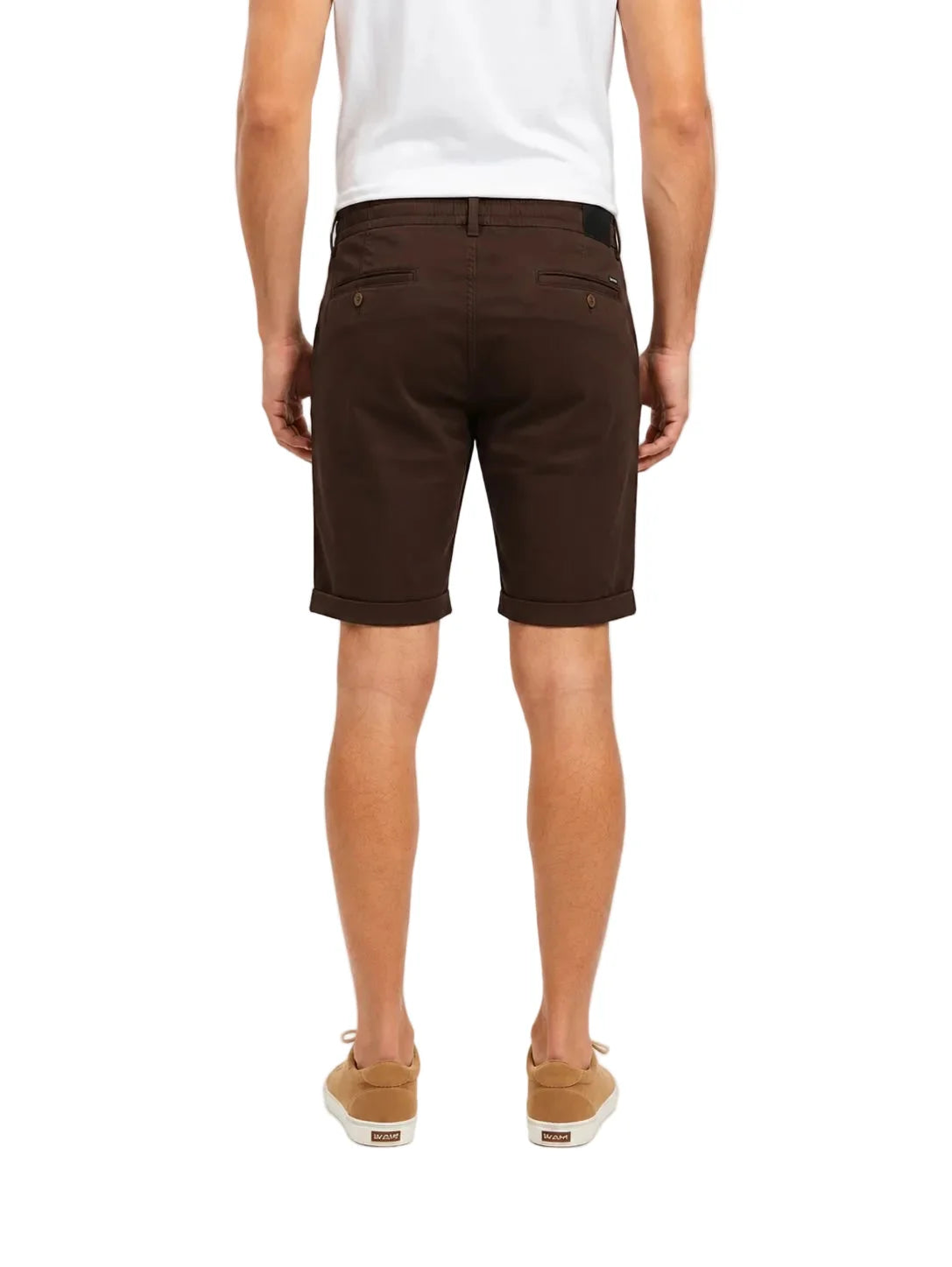 De Zurex Bruine Chino Shorts