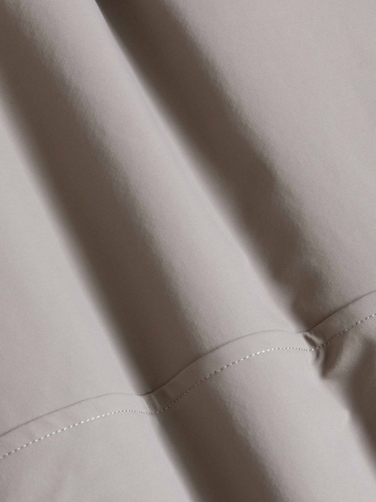 Die beige Winterjacke von Claus