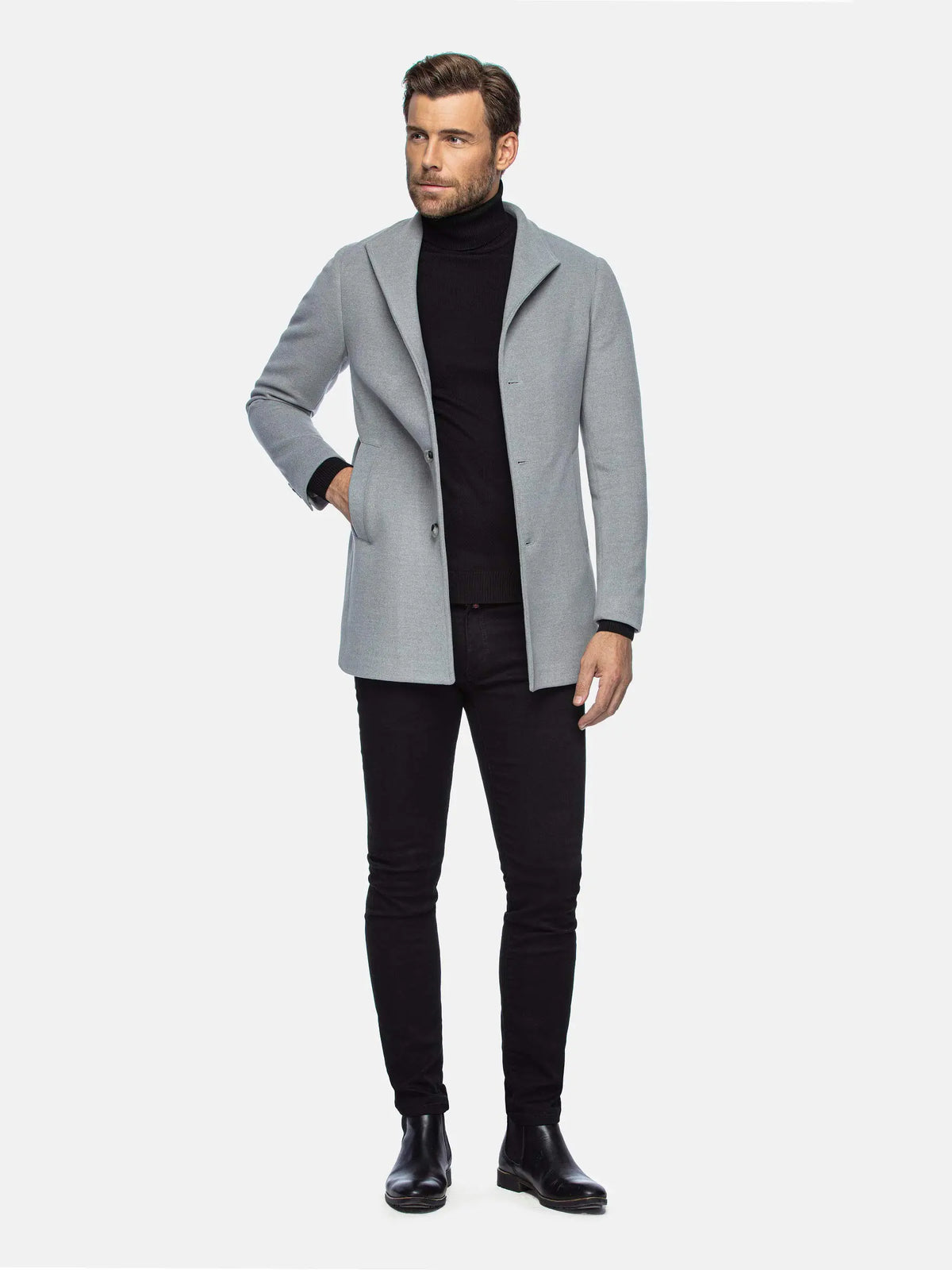 Der Franklin Grey Trenchcoat