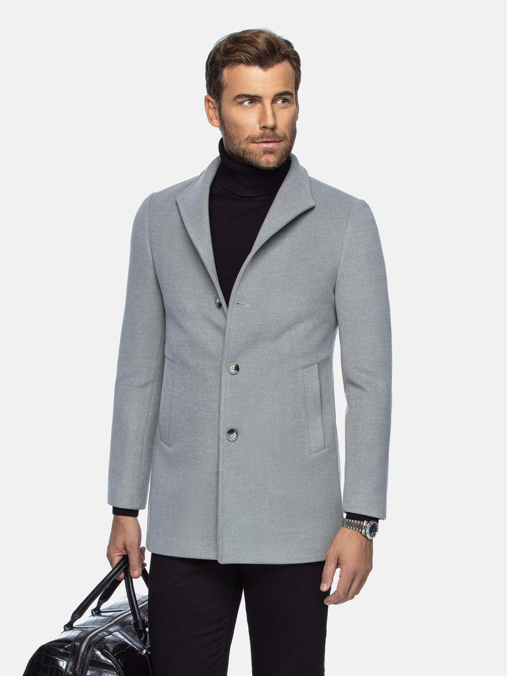 Der Franklin Grey Trenchcoat