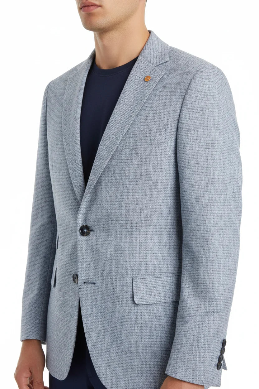 De Oxlen Blauwe Blazer