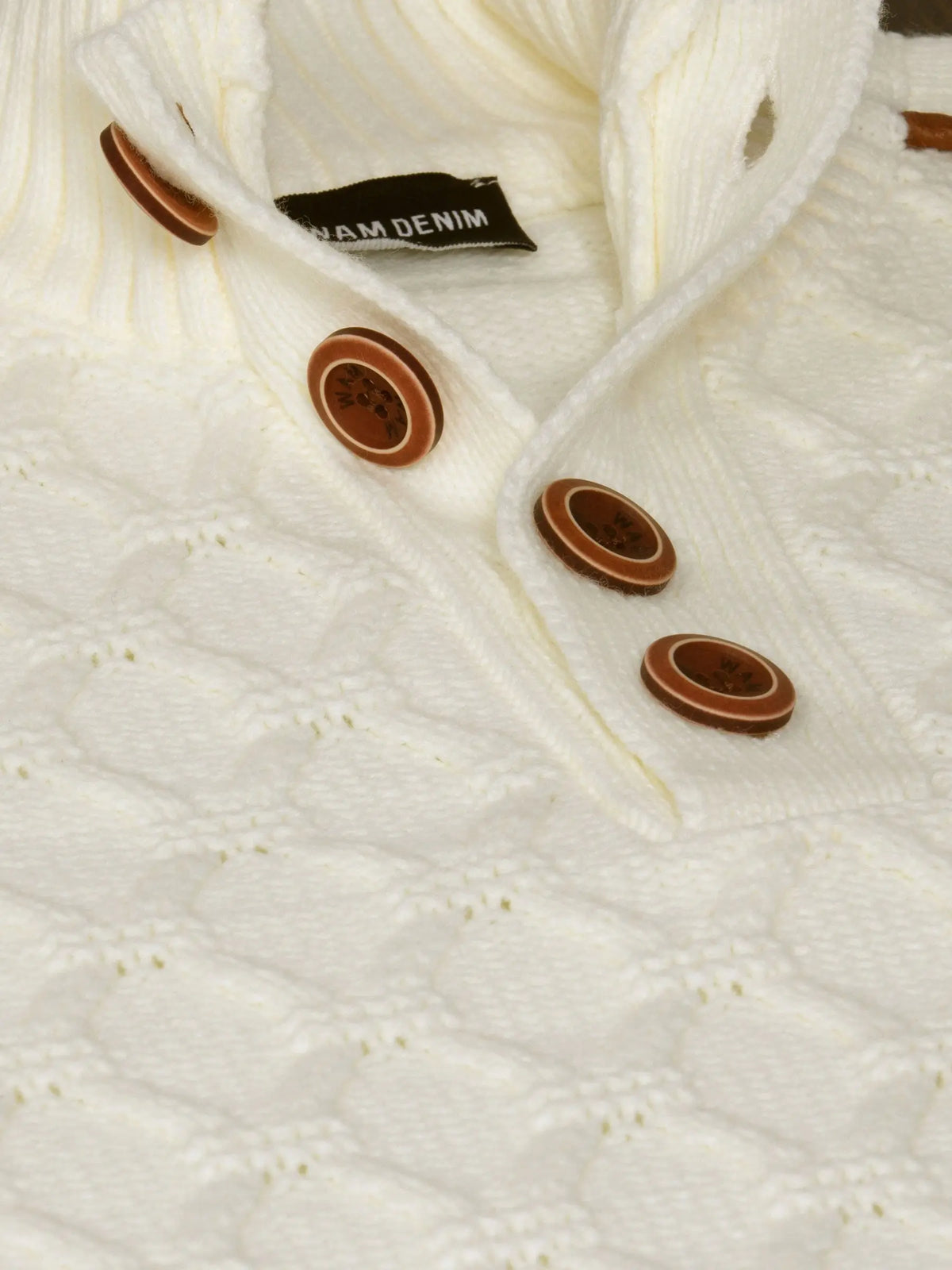 Die Minerve Off White Strickwaren
