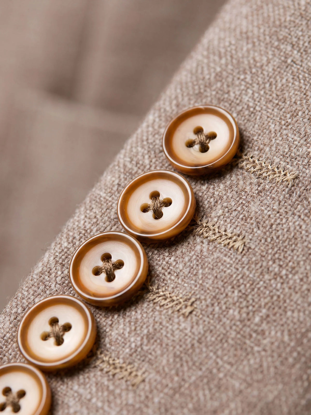 De Vertex Donkerbeige Blazer