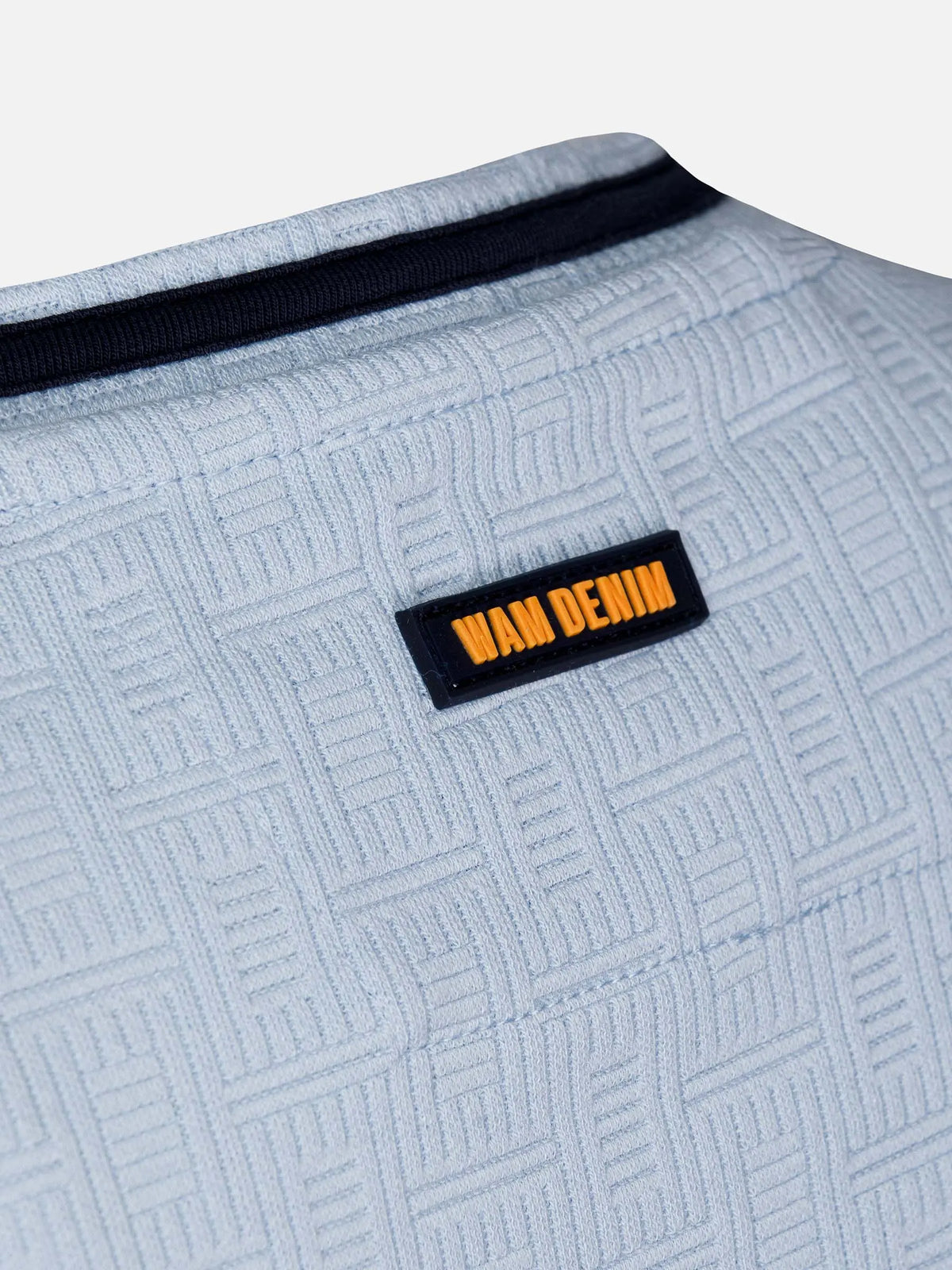 Das blaue Maxim-T-Shirt