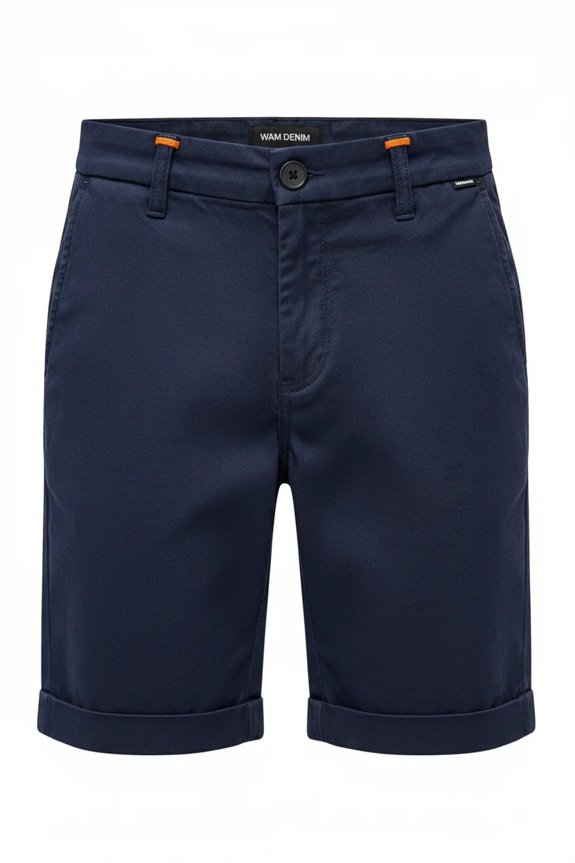 De Kelden Marine Chino Shorts