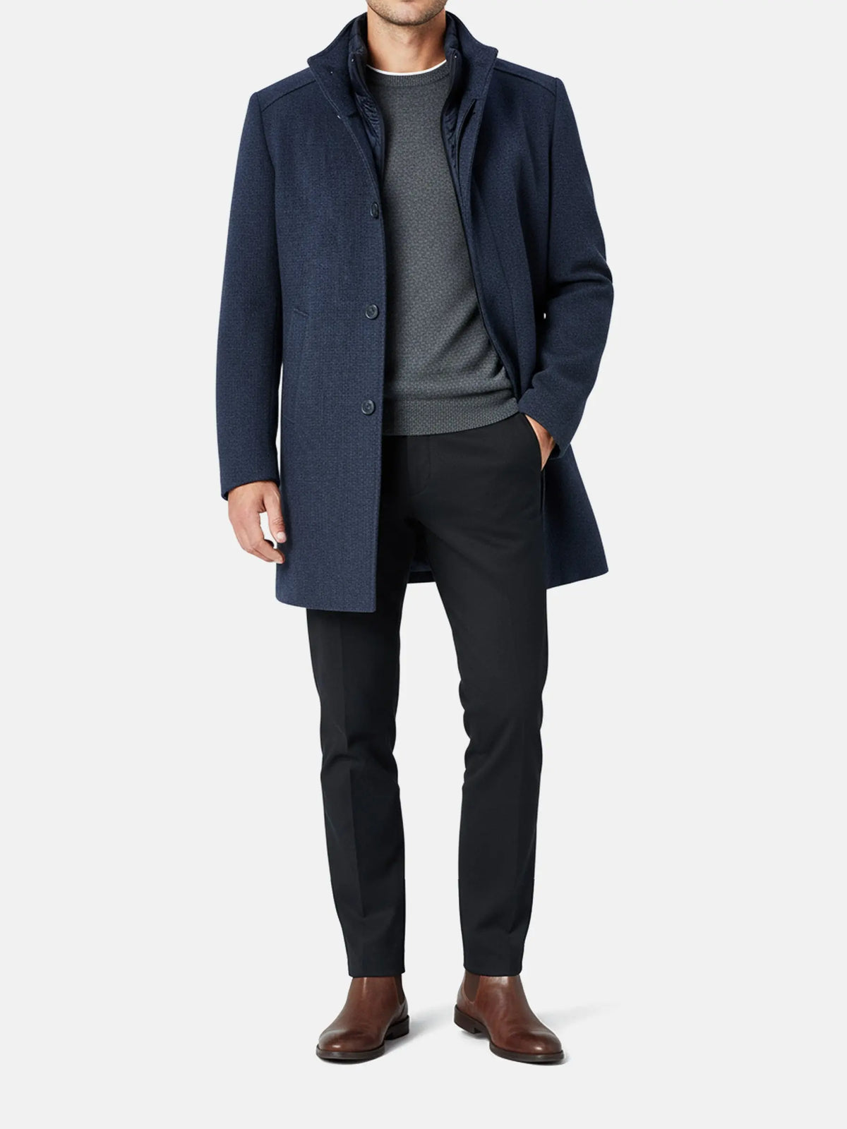 Der Valtor-Trenchcoat in Hellblau