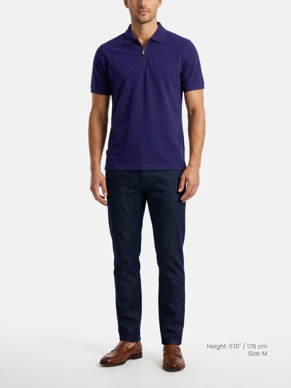 Das Fintor Royal Blue Poloshirt
