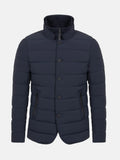 Die Berengar Winterjacke in Militärblau