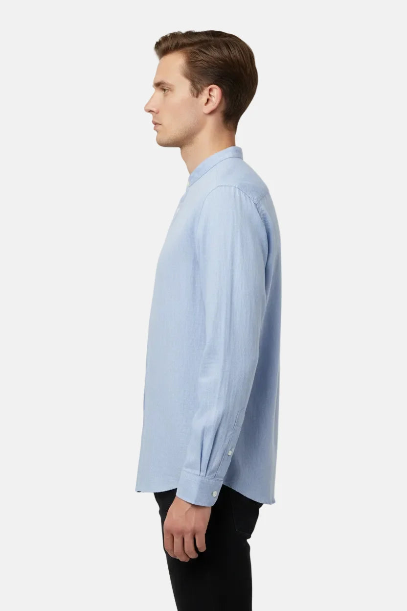 Merax Blauw Shirt Lange Mouw 75815