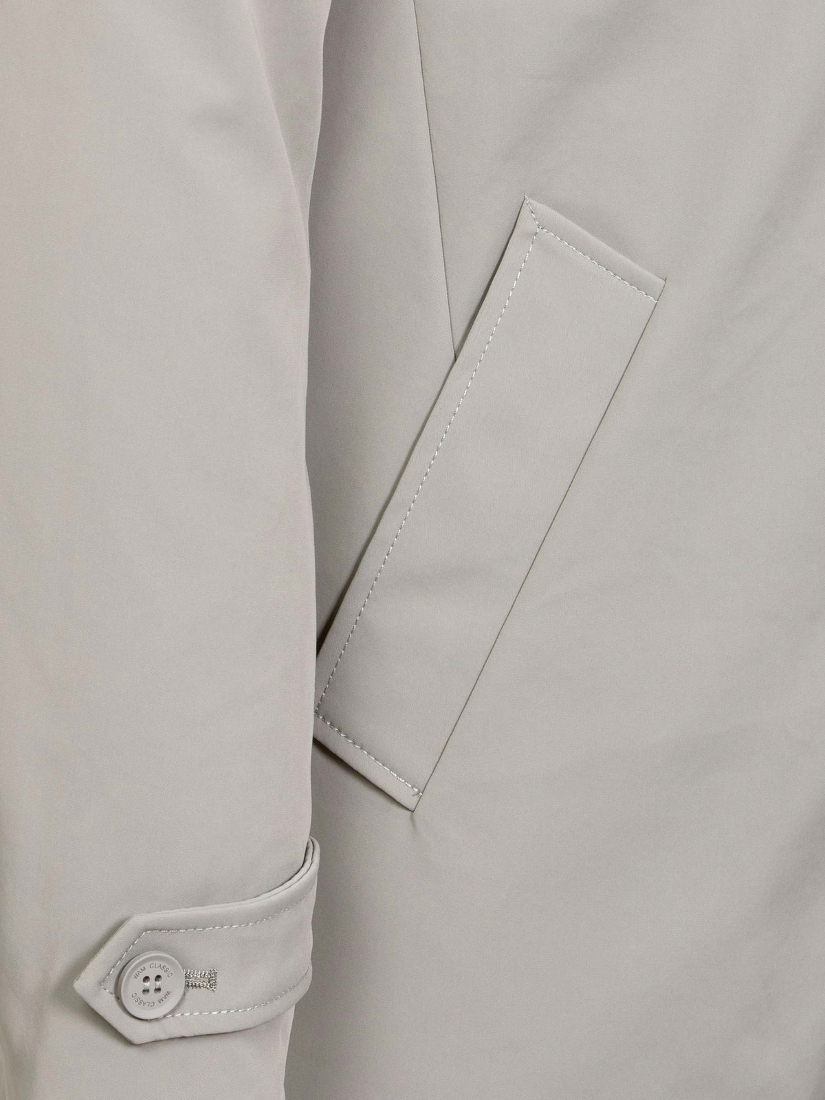 Die beige Winterjacke von Hunter