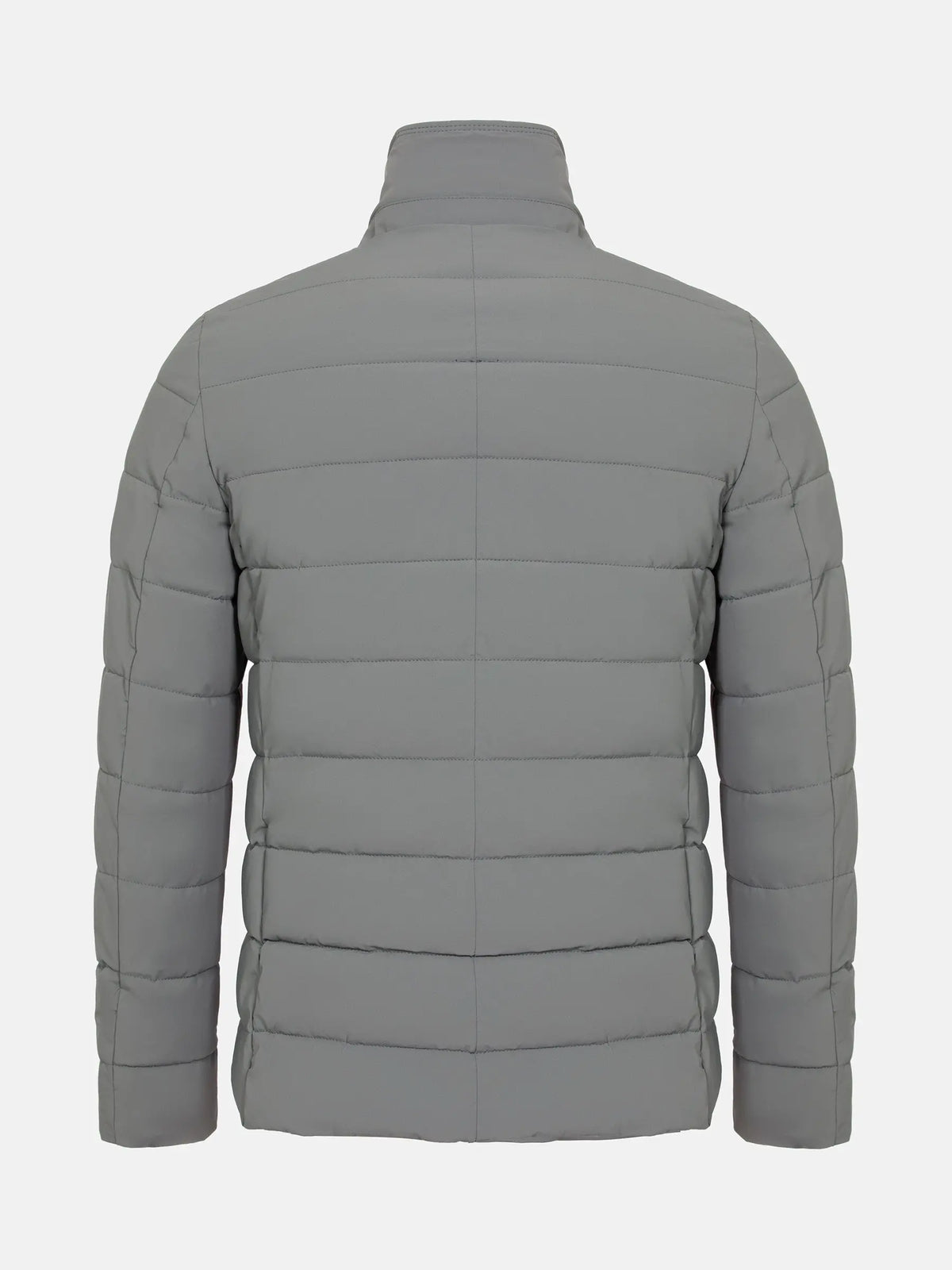 Die Berengar Winterjacke in Militärgrau
