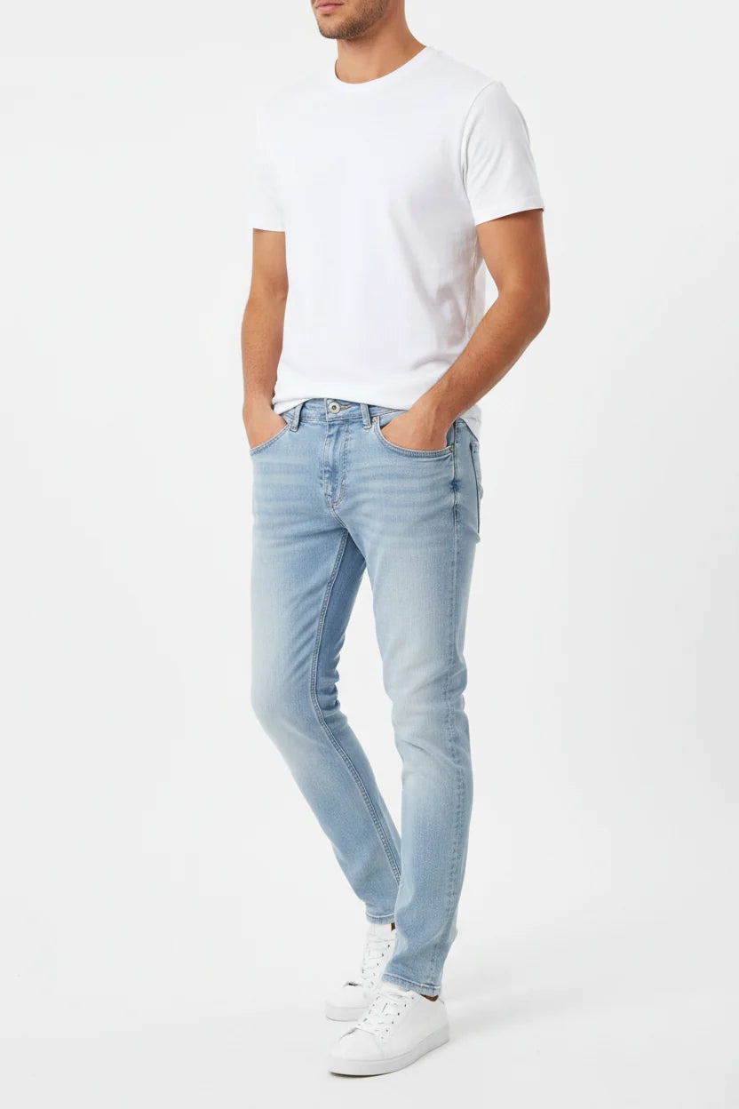 Jeans 72452 Halvik Hellblau
