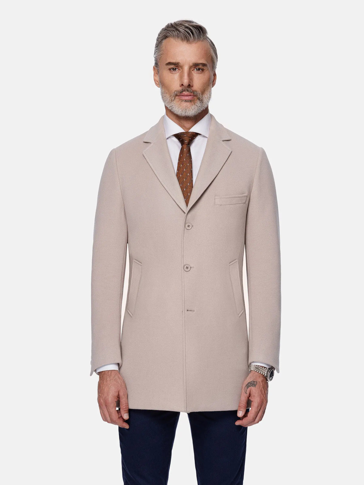 Camelot Trenchcoat mit Schiebetasche, beige