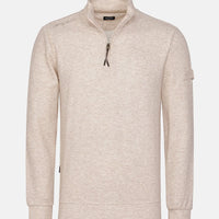 Der beige Lennox-Pullover