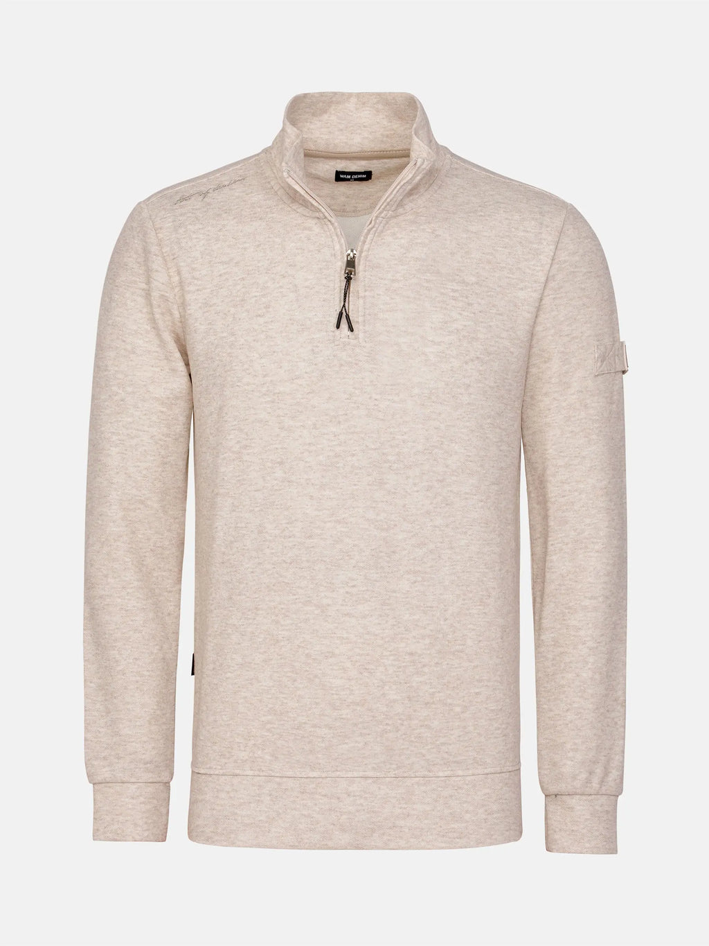 Der beige Lennox-Pullover