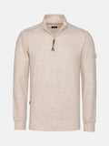 Der beige Lennox-Pullover