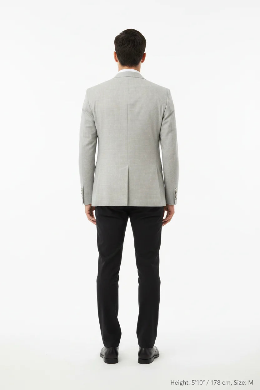 De Varnor Lichtgrijze Blazer