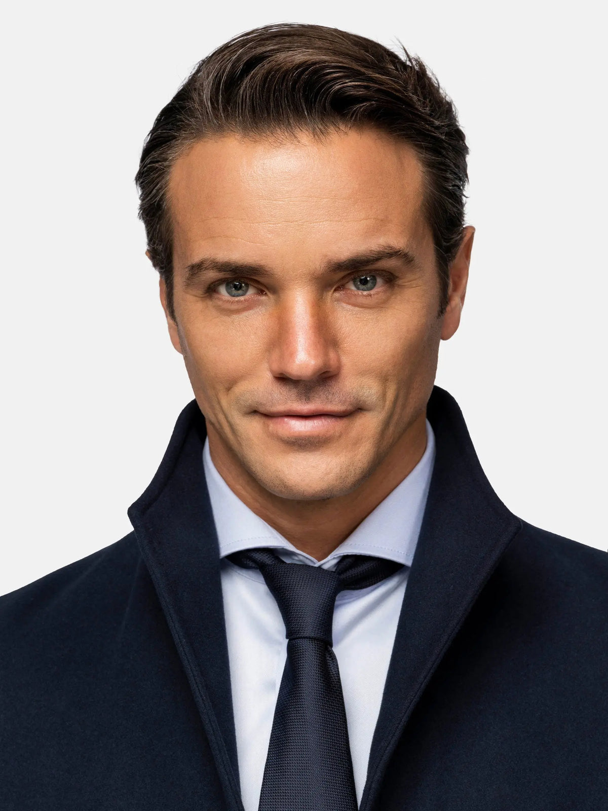 Der dunkelblaue Trenchcoat Franklin
