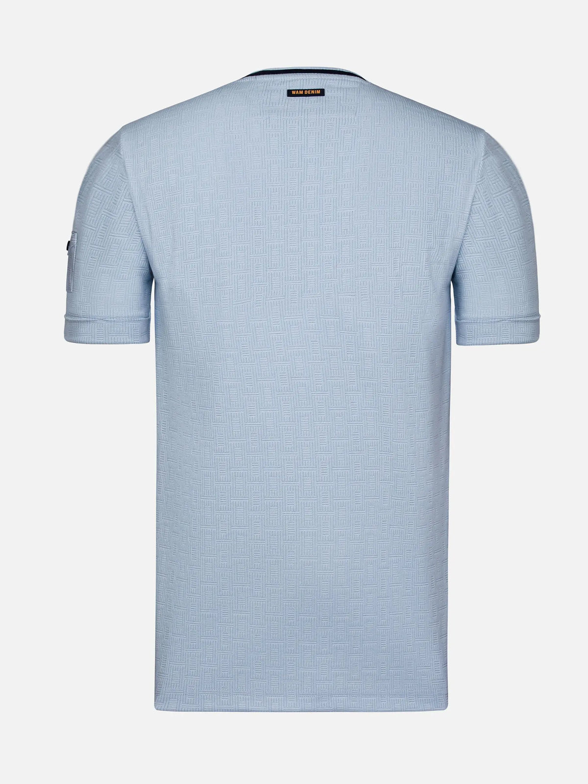 Das blaue Maxim-T-Shirt