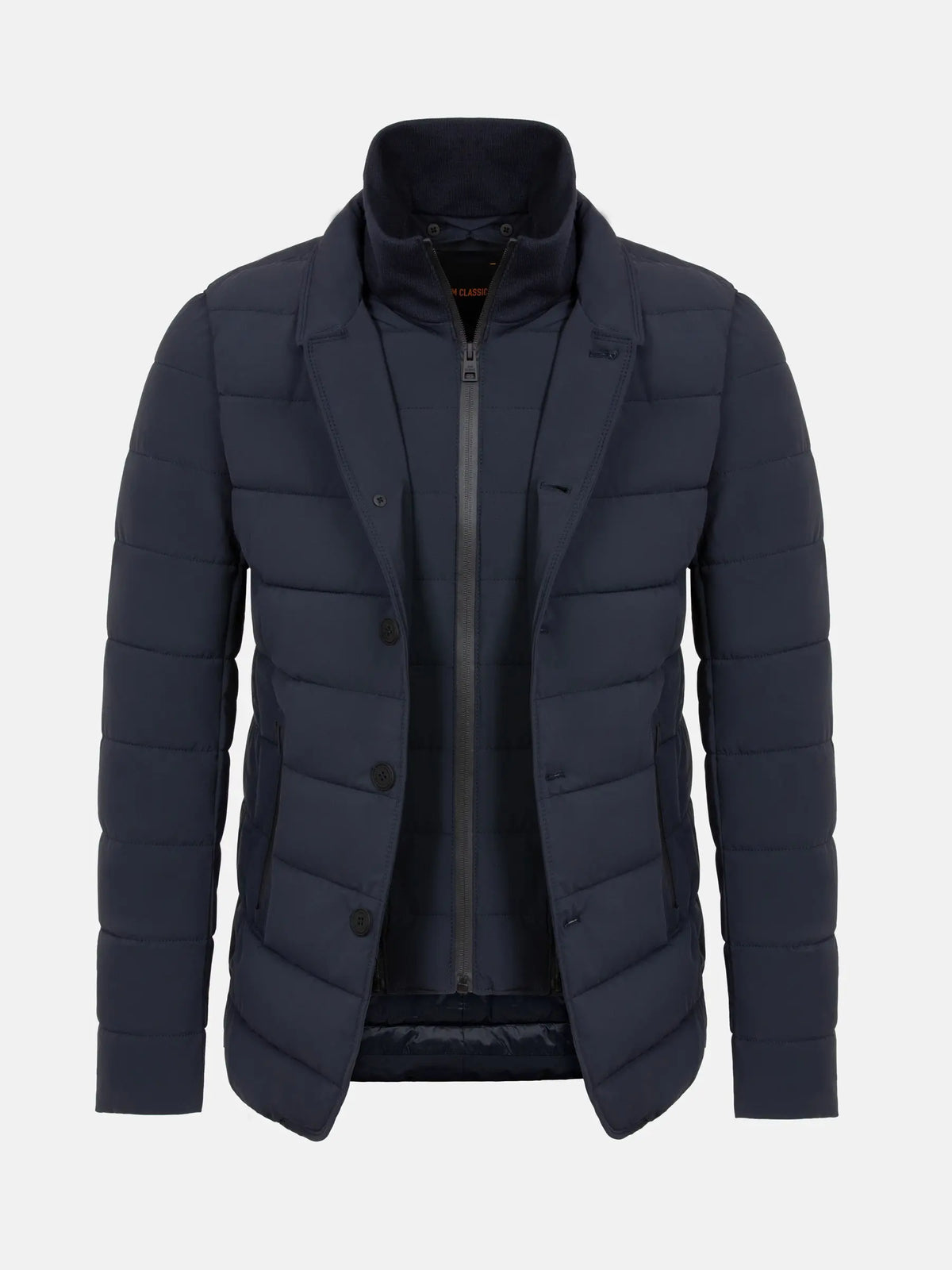 Die Berengar Winterjacke in Militärblau