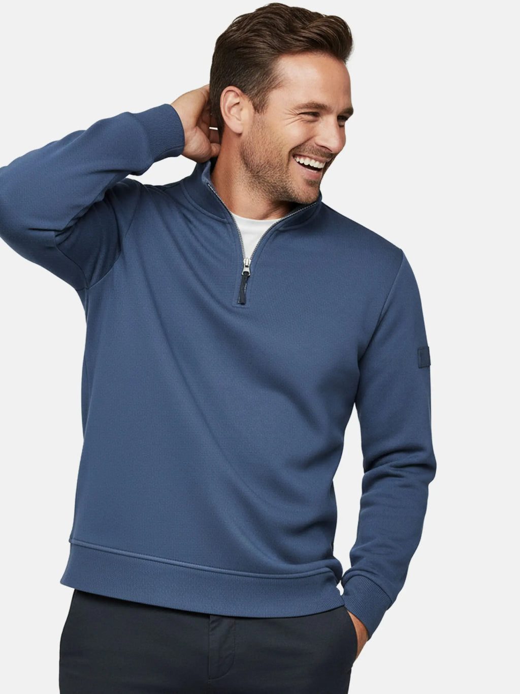 Der Prime Indigo Pullover