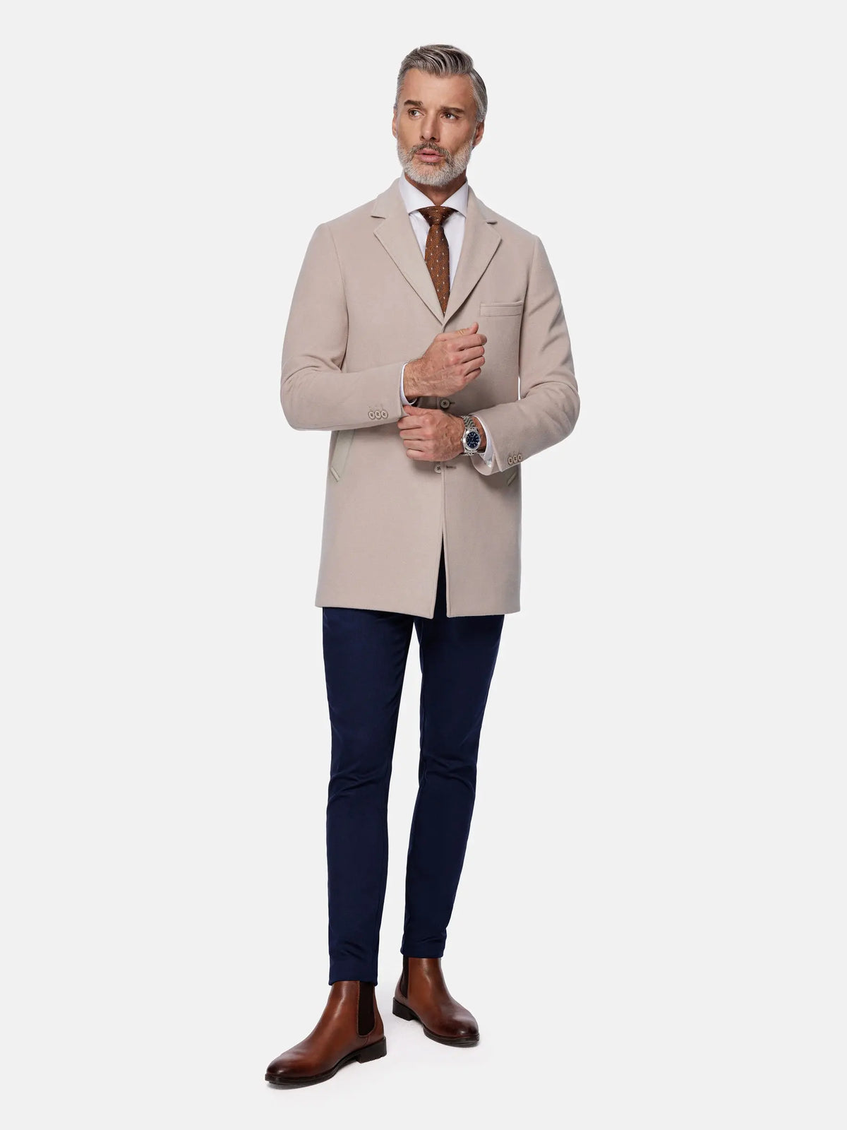 Camelot Trenchcoat mit Schiebetasche, beige