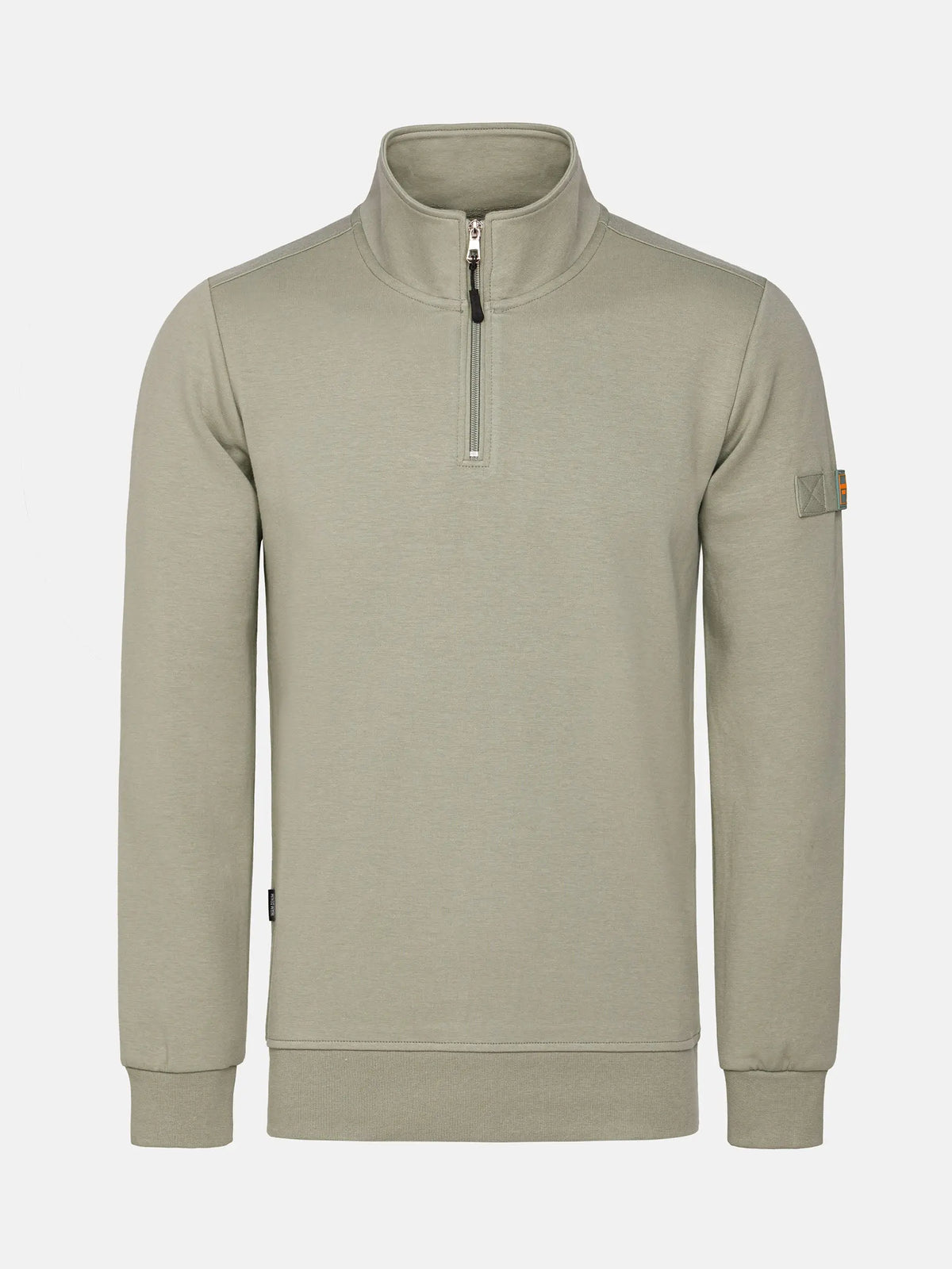 Der hellgrüne Prime-Pullover