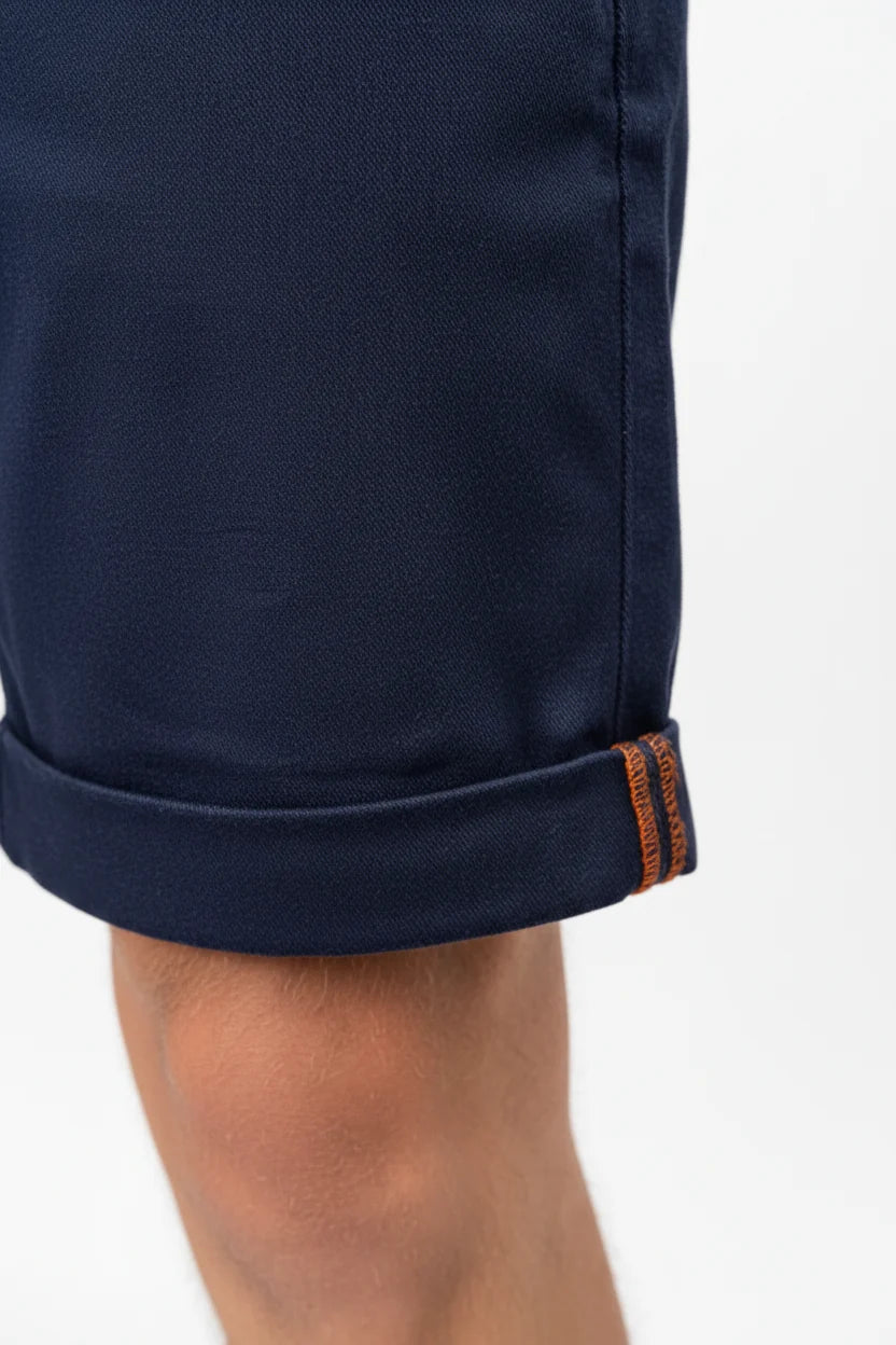 De Kelden Marine Chino Shorts