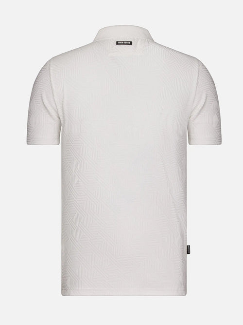 Das Cedric Off White Polo