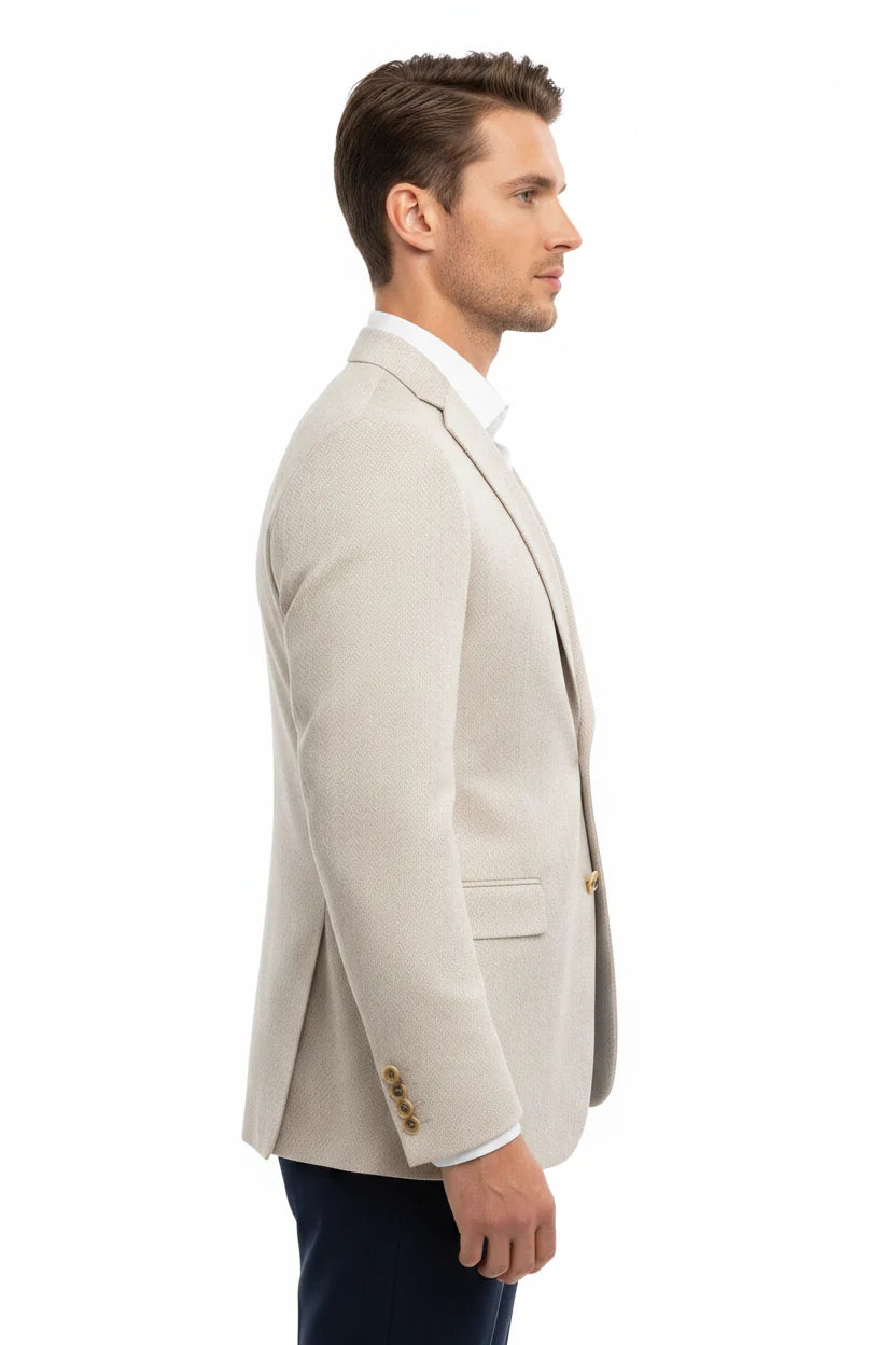 De Corlan Lichtbeige Blazer